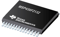MSP430F2132ipwr 16位超低功耗微控制器，具有8KB的闪存，512B的RAM，10位的ADC和USCI 产品图