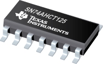sn74AHCT125pwr 具有三态输出的四路总线缓冲器闸 产品图