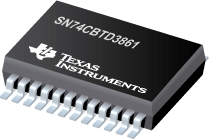 SN74cbtd3861pwr 具有电平转换功能的 10 位 FET 总线开关 产品图