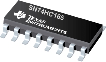 SN74HC165PW 8 位并联负载移位寄存器 产品图