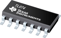 TL074IDR 四路低噪声 JFET 输入通用运算放大器 产品图