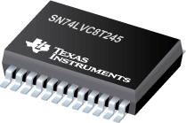 SN74LVC8T245DWR 具有可配置电压转换和 3 态输出的 8 位双电源总线收发器 产品图
