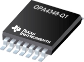 OPA4348-Q1 汽车类 1MHz、45uA 四路 RRIO 运算放大器 产品图