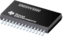 SN65HVS880 用于工业数字输入的 8 通道额定 24V 数字输入串行器 产品图