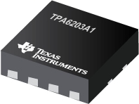 TPA6203A1DRB 单声道、全差动 AB 类音频放大器 产品图