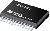 TPA3121D2 具有 SE 输出的 15W 立体声 D 类音频功率放大器 产品图