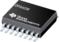 OPA4336 MicroAmplifier(TM) 系列单电源、微功耗 CMOS 运算放大器 产品图