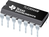 TLC2654AM 低噪声截波稳定型高级 LinCMOS(TM) 运算放大器 产品图