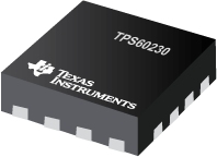 TPS60230 用 3x3 QFN 封装的 5 通道 125mA 稳定电流的充电泵，用于白光 LED 背光 产品图