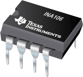 INA106 精确固定增益差动放大器 产品图