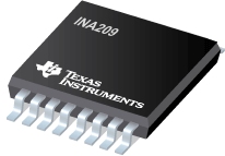 INA209 具有 I2C 接口的高侧测量、双向电流/功率监控器 产品图