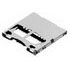 SCDA3C0102 连接器：SD卡插槽 Conn SD Card F 9 POS 1.6mm Solder RA SMD Tape 产品图