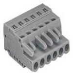 231-106/026-000 连接器： 端子 Conn Terminal Blocks F 6 POS 5mm Crimp ST Cable Mount 15A 产品图