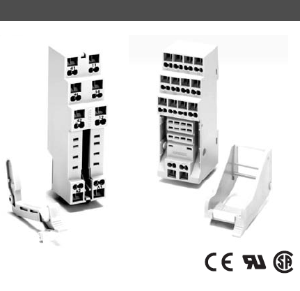 PYDM-08SB 连接器：继电器底座 Relay Sockets & Hardware SCREWLESS SOCKET BRDG (50 PK) 产品图
