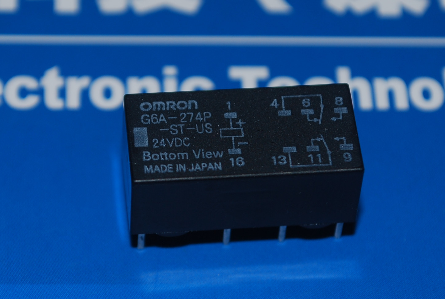 G6A-274P-ST-US-24V 欧姆龙全新原装继电器 产品图