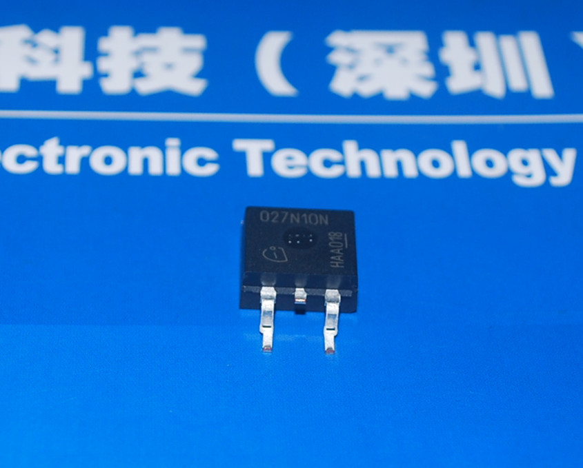IPB027N10N3 N-Channel MOSFETs (20V…250V); Package: PG-TO263-3; Package: D2PAK (TO-263); VDS (max): 100.0 V; RDS (on) (max) (@10V): 2.7 mOhm; RDS (on) (max) (@4.5V 产品图