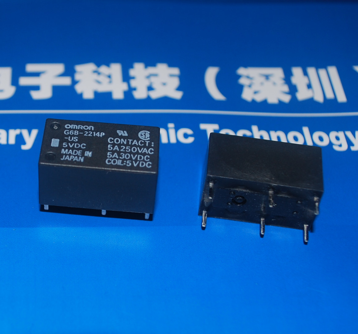 G6B-2214P-US-U DC5 BY OMZ 全新原装进口超小型继电器 产品图