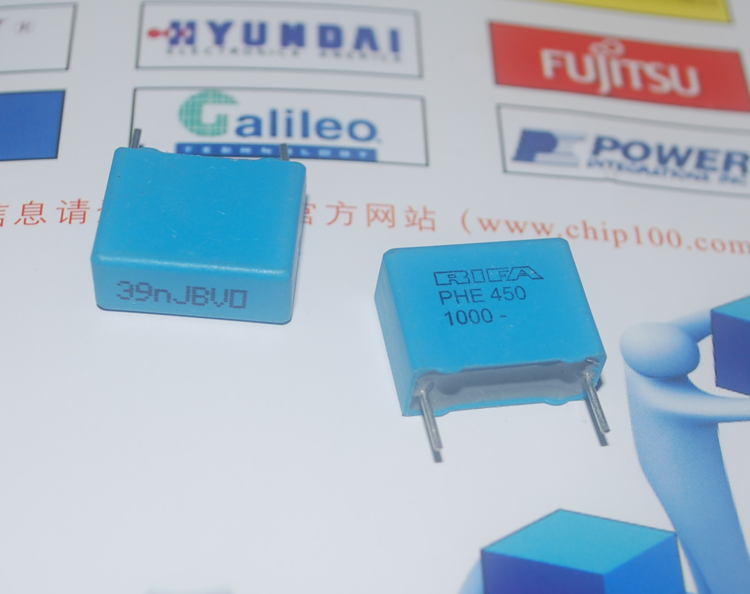 PHE450PB5390JR06L2 RIFA PHE450系列0.039uf/1000v(39nf 39000pf 393)全新原装进口薄膜电容 产品图