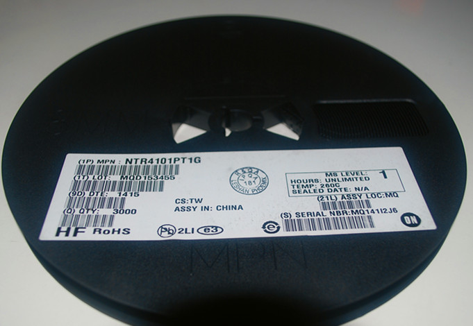 NTR4101PT1G Trench Power MOSFET −20 V, Single P−Channel, SOT−23 产品图