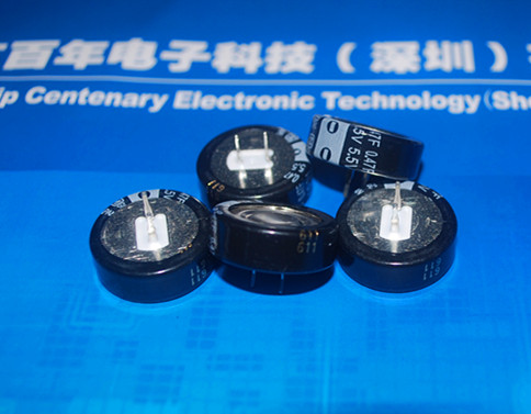 EECS5R5V105 EECS5R5V105 5.5V 1F V型 进口原装松下 双电层黄金超级法拉电容 产品图
