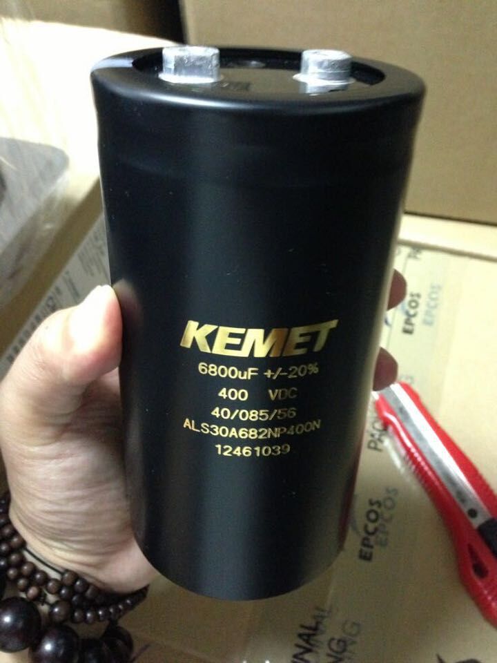 ALS30A682NP400N 原装进口 集美电容 Aluminum Electrolytic Capacitors - Screw Terminal 400volts 6800pF 20% 产品图