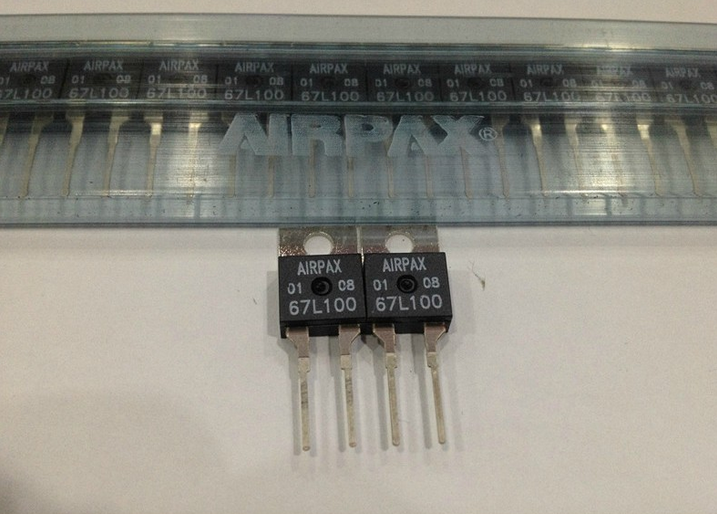 AIRPAX67L100 67L100 全新原装正品常闭温控开关，直插TO-220-2 产品图