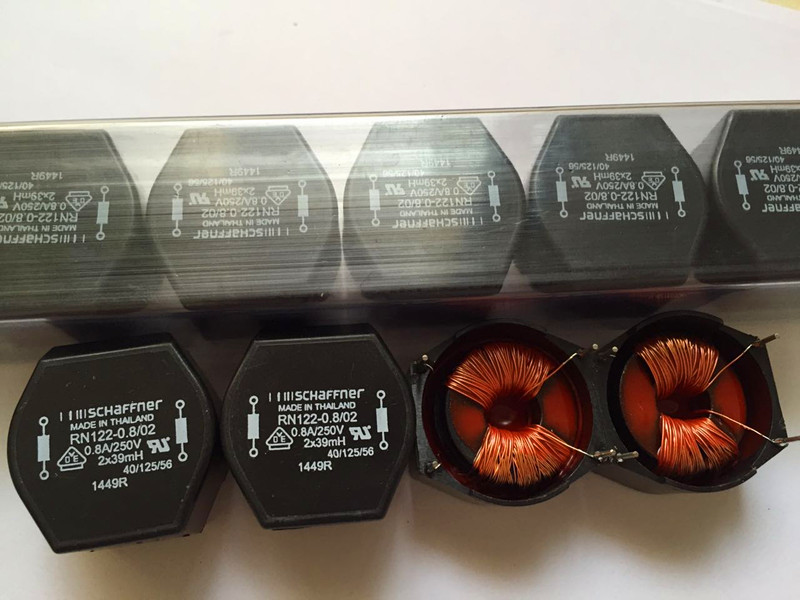 RN122-0.8/02 CURRENT COMPENSATED 0.8 A SINGLE PHASE CHOKE, PIN CONNECTION 产品图
