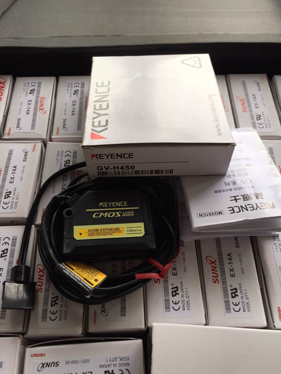 GV-H450 原装正品全新 基恩士传感器GV-H450 链接图片实物拍摄2015新货 产品图