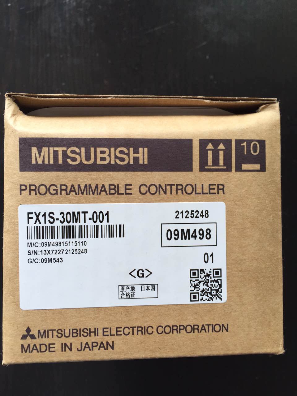 FX1S-30MT-001 三菱PLC编程控制器FX1S-10MR-001 14MR 20MR 30MR/MT全新原装正品 产品图