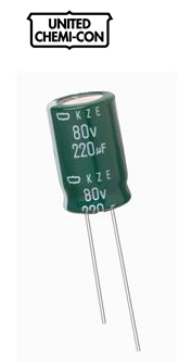 EKZH350E-101MF11D Aluminum Electrolytic Capacitors - Leaded 35Volts 100uF 0.2 产品图