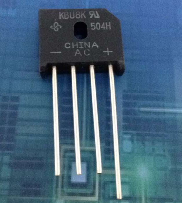 KBU8K-E4/51 Diode Rectifier Bridge Single 800V 8A 4-Pin Case KBU Bulk 产品图