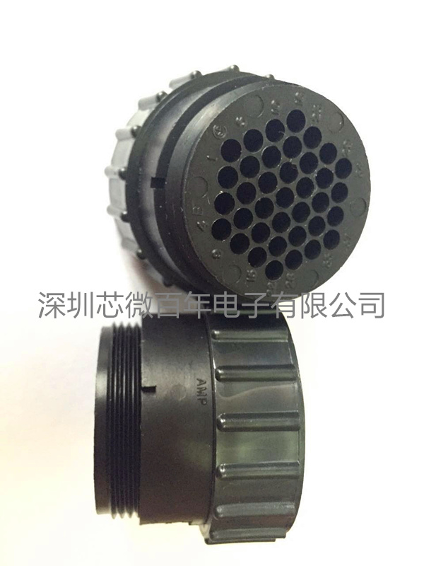 206305-1 Conn Sealed CPC PIN 37 POS Crimp ST Cable Mount 37 Terminal 1 Port Automotive Bag 产品图