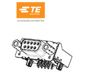 1-1393482-2 Conn D-Subminiature SKT 9 POS 2.74mm Press Fit RA Thru-Hole 9 Terminal 1 Port 产品图