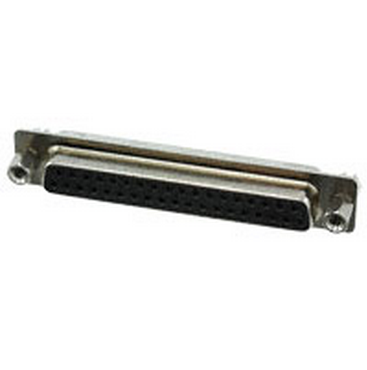 10090098-S374VLF D-Subminiature Economy Range: Economy Range Signal 37 way Socket Straight Solder, 50 cycles, Harpoons + Insert M3 + Elec cont 产品图