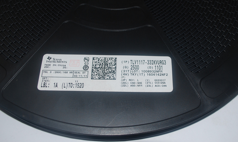 TLV1117-33IKVURG3 低功耗稳压器 产品图