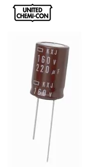 EKXJ251ELL391MM50S Aluminum Electrolytic Capacitors - Leaded 390uF 250Volts 产品图