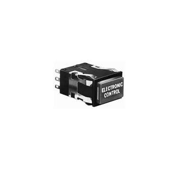 AML21GBE2AD Switch Push Button SPDT Rectangular Button Momentary Contact Quick Connect/Solder Panel Mount 产品图