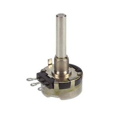 53C375K Res Conductive Plastic POT 75K Ohm 10% 2W 1(Mech)Turn 6.35mm (36.52 X 27.78 X 36.12mm) Solder Lug Panel Mount 产品图