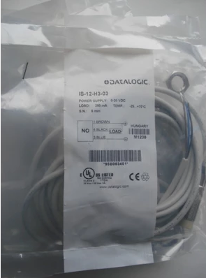 IS-12-H3-03 全新全装DATALOGIC接近开关IS-12-H3-03，M12非齐平，NPN常开，感应距离8MM 产品图