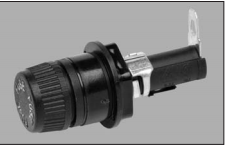 BK-HTB-38I-R/BK/HTB-38I-R Fuse Holder 20A 250V Quick Connect Panel Mount Bulk 产品图
