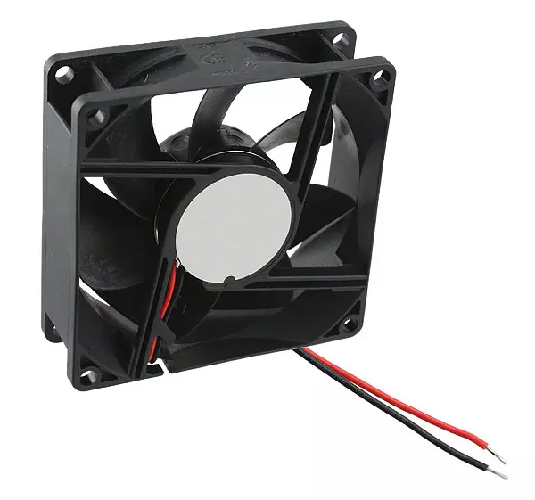 ME80251V1-000C-A99 Fan, DC, 12V, 80x80x25mm, Sq, 41CFM, 1.7W, 33dBA, 3200RPM, Leadwires 产品图