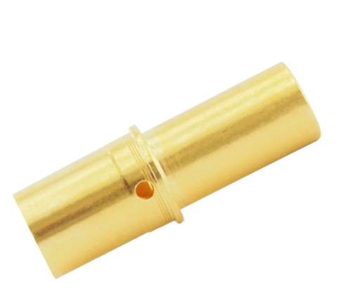 85996609913 FEMALE CRIM P CONTACT, SIZE #4, GOLD PLATING 产品图