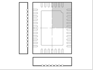 LTC2497CUHF#PBF 模数转换器 - ADC 16 Bit, 16 Channel I2C Easy Drive Delta Sigma ADC 产品图