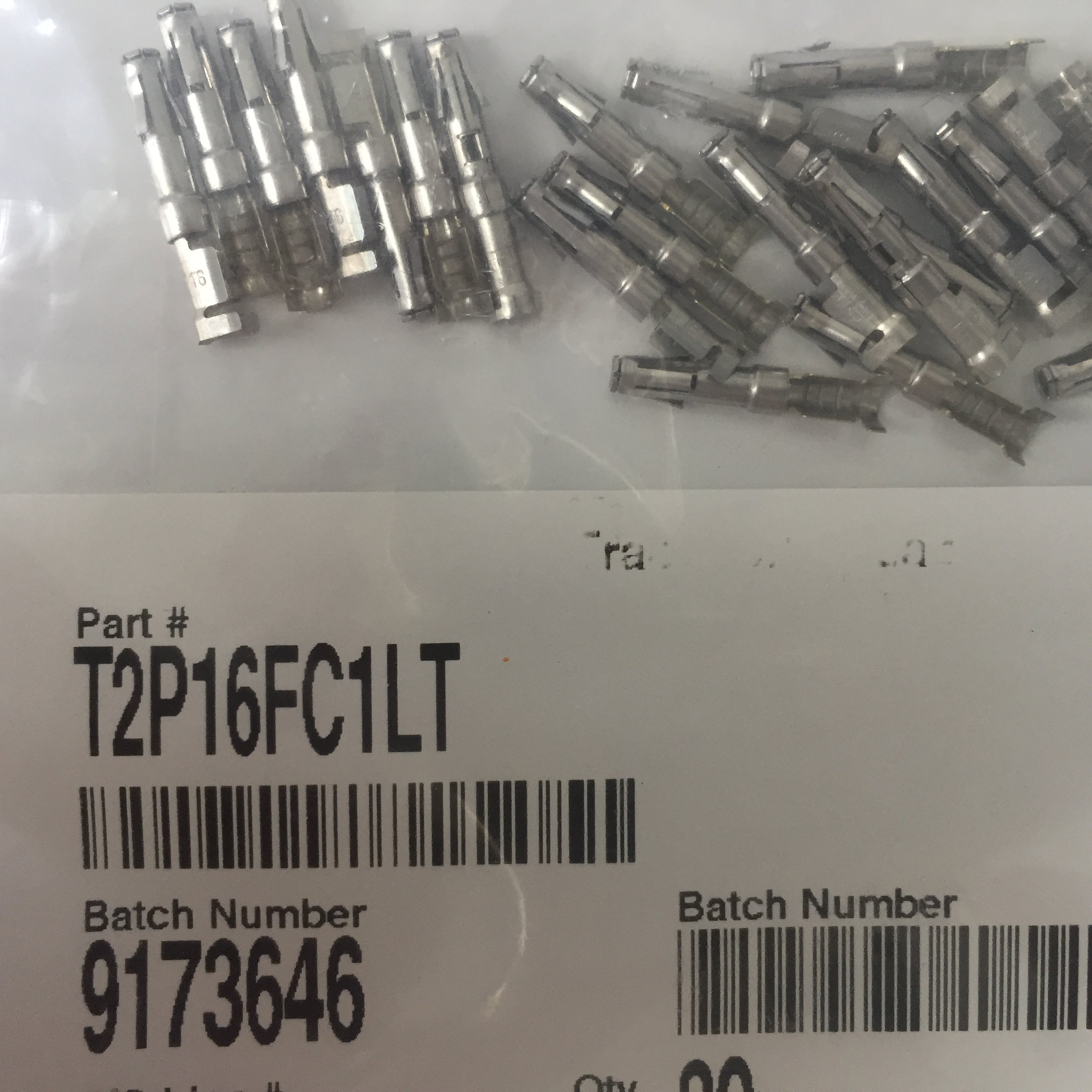 T2P16FC1LT Conn Contact SKT 1 POS Crimp ST Cable Mount 1 Terminal 1 产品图