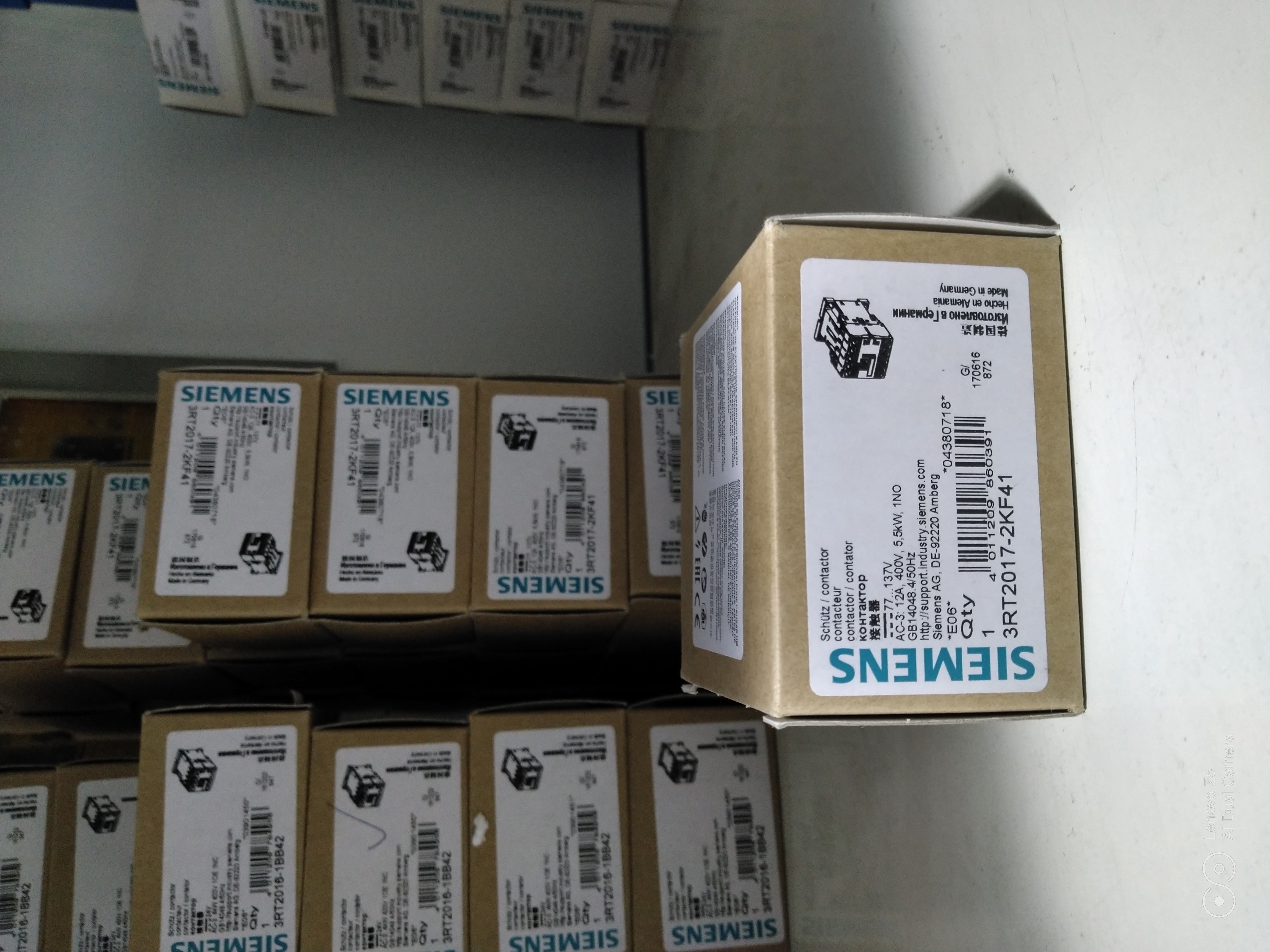 3RT2017-2KF41 铁路专用断路器  全新原装德国进口SIEMENS/西门子接触器3RT2017-2KF41 产品图