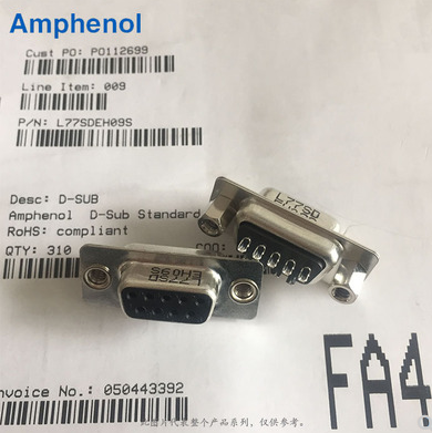 L77SDEH09S D-Sub标准连接器  全新原装进口现货供应 产品图