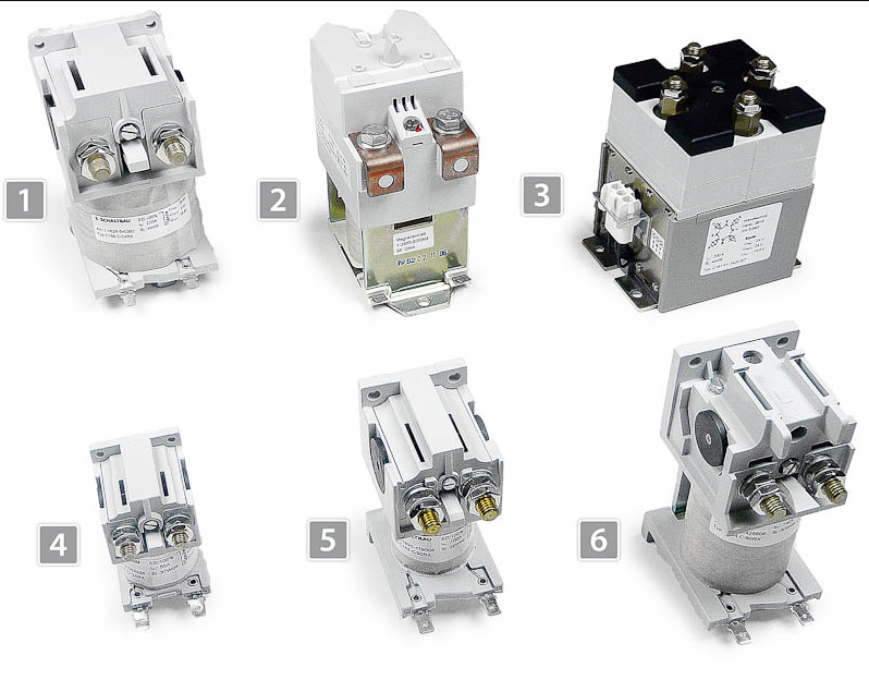 C195X/110E-U2 2极接触器 电池电压200 V和HV 1,000 V. 产品图
