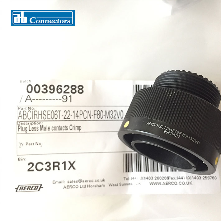 ABCIRH03T-22-14PCW-F80-V0-M32 ABCIRH系列连接器组件   全新原装进口 国际现货 产品图
