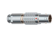 FGJ.1B.302.CLLD42Z 圆形推拉式连接器 STRAIGHT PLUG FEMALE W. CABLE COLLET 产品图