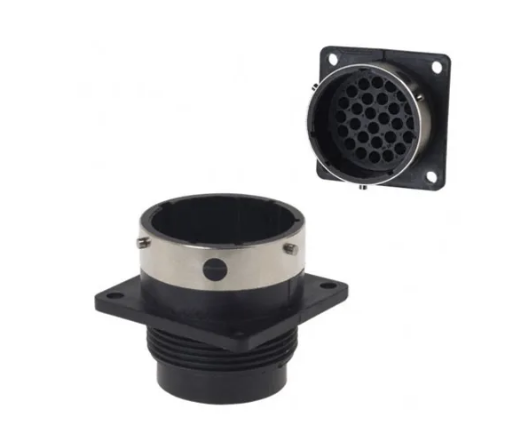 UTG02028P Souriau 法兰安装圆形连接器，28 个触点，插头 产品图